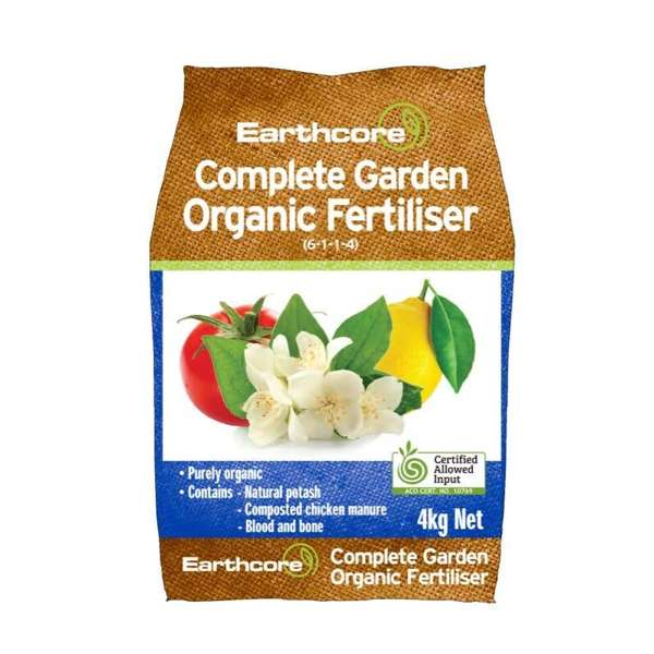 Earthcore Organic Fertiliser Complete Garden 4kg