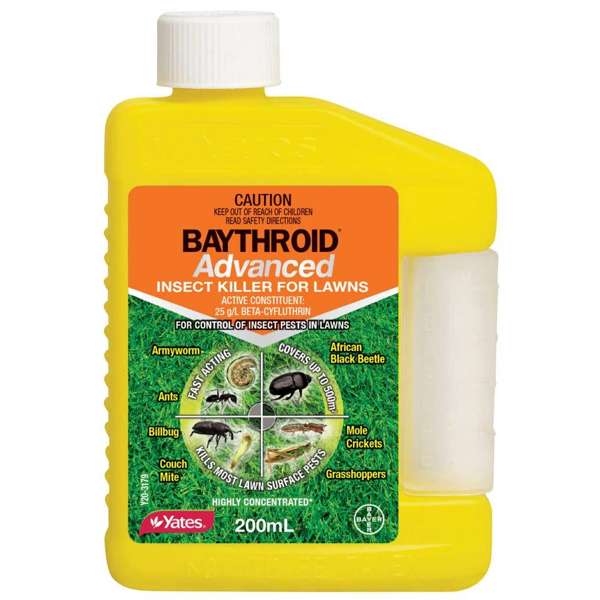 Yates Baythroid Advanced Insect Killer for Lawns 200ml