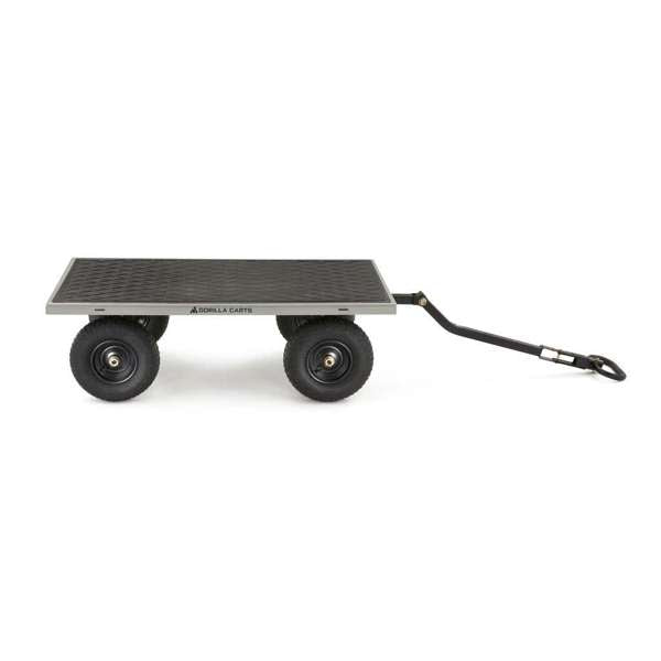 Gorilla Carts Steel Mesh Garden Cart 450kg