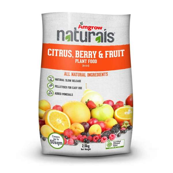 Amgrow Naturals Fertiliser Citrus Fruit & Berry 2.5kg