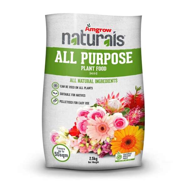 Amgrow Naturals Fertiliser All Purpose 2.5kg