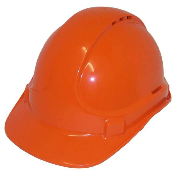 3M Protector Safety Helmet Vented Orange