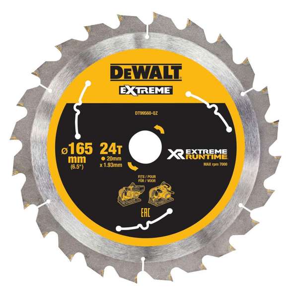 DeWalt Extreme Runtime Circular Saw Blade