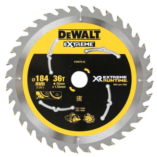 DeWalt Extreme Runtime Circular Saw Blade