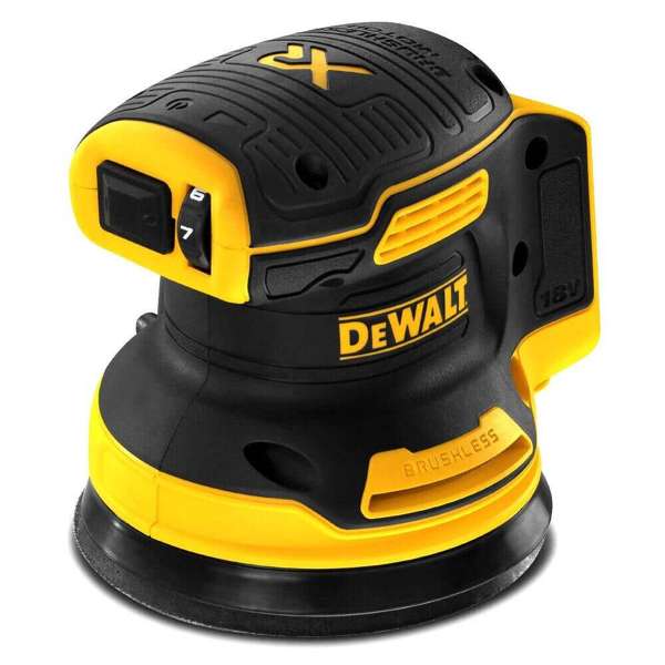 DeWalt 18V XR Brushless Random Orbital Sander Skin 125mm