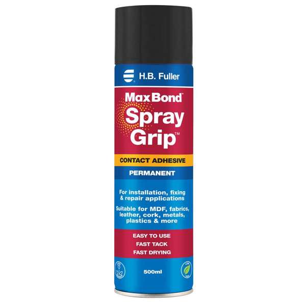 H.B. Fuller Spray Grip Permanent Contact Adhesive 500g