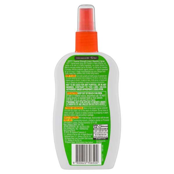 Off! Tropical Strength Insect Repellent Spray 175ml