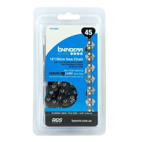 Bynorm Low Profile 45 Drive Links Chainsaw Chain 3/8"