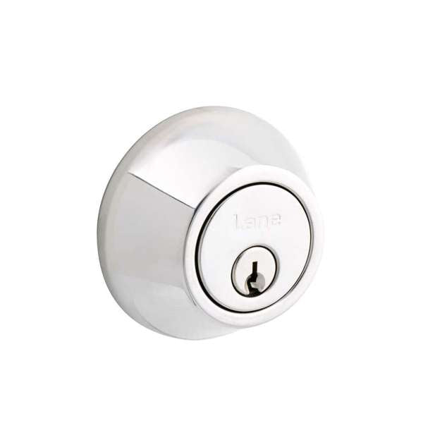 Lane Deadbolt Double Cylinder Polished Stainless Steel