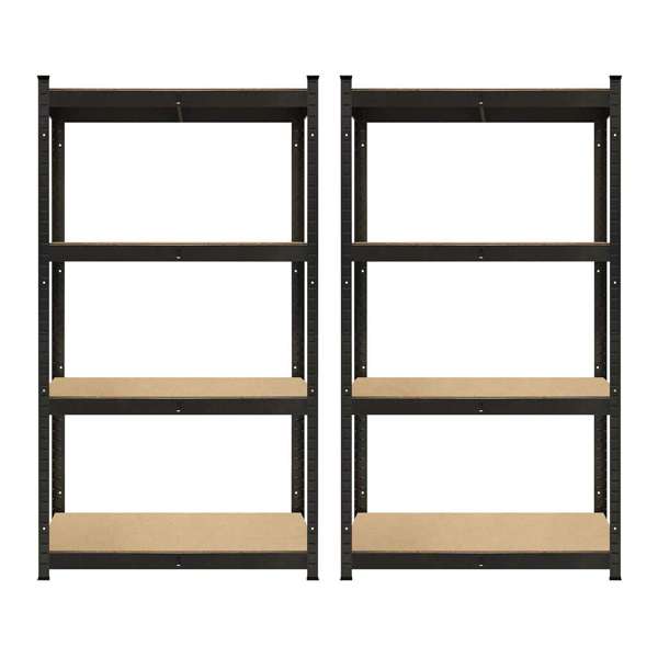 Garage Select 4 Shelf Boltless Storage Unit - Twin Pack