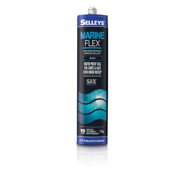 Selleys Marine Flex Adhesive Sealant Black 410g