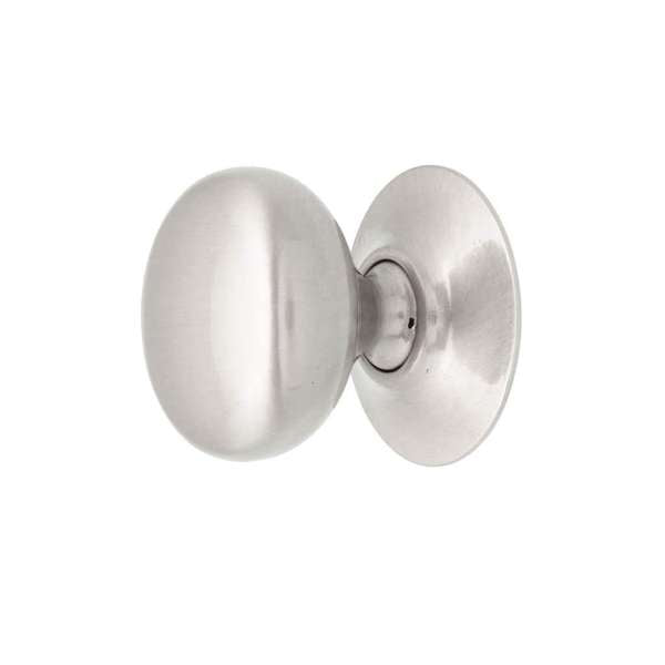 Prestige Mushroom Knob Brushed Nickel 32mm