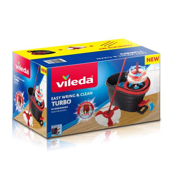 Vileda Easy Wring & Clean Turbo Spin Mop