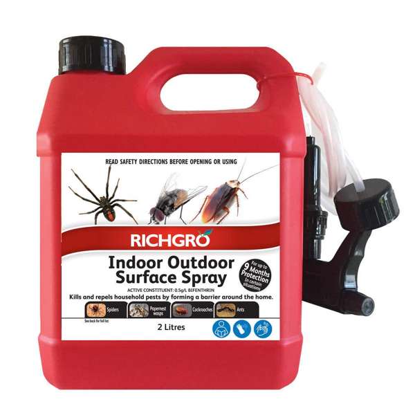 Richgro Indoor Outdoor Surface Ready-To-Use Spray 2L