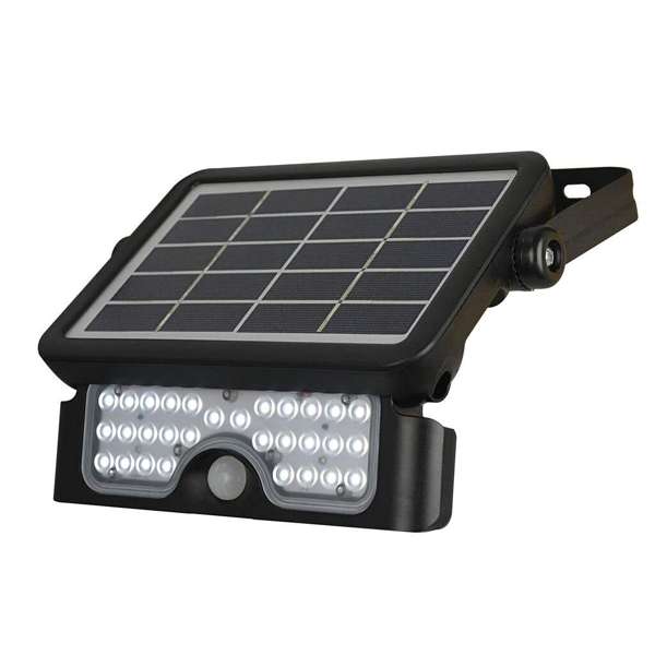 Mirabella 5W LED Solar Flood Light with Motion Sensor