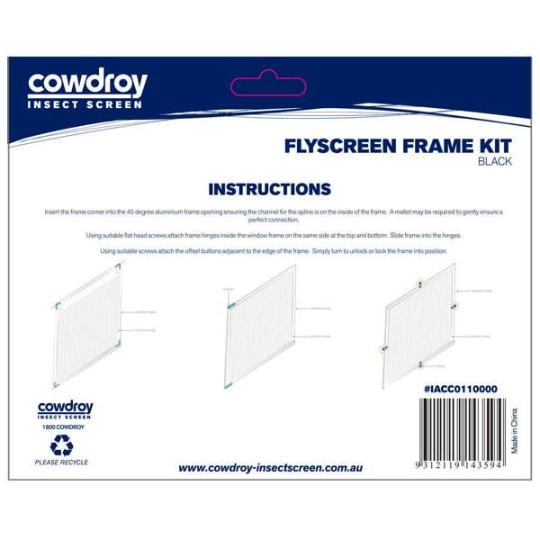 Cowdroy Flyscreen Frame Kit