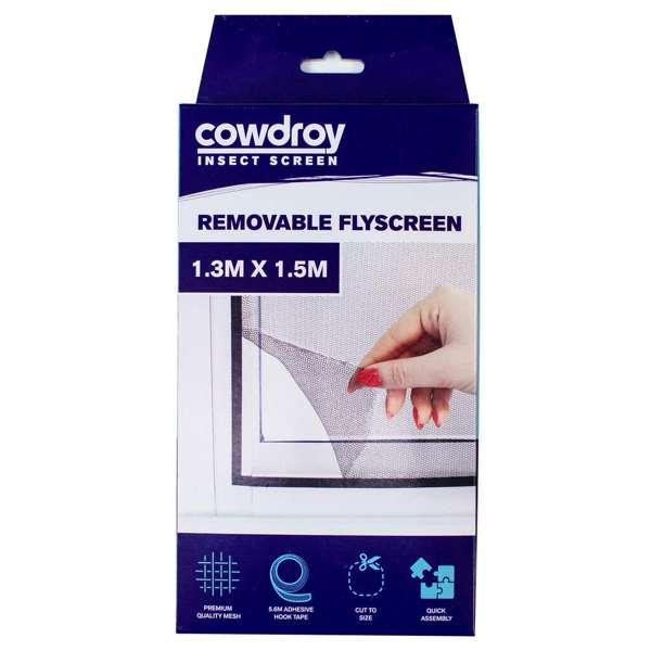 Cowdroy Removable Flyscreen 1.3 x 1.5m