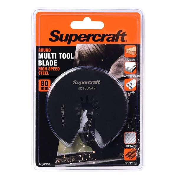 Supercraft Multi Tool Blade Round Metal 80mm