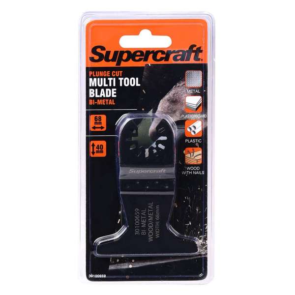 Supercraft Multi Tool Blade Plunge Cut Bi Metal 68mm