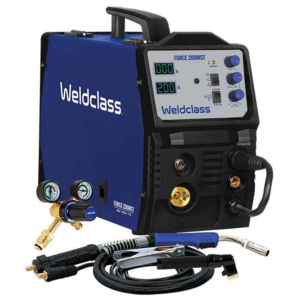 Weldclass FORCE 200MST MIG/Stick/TIG Welder