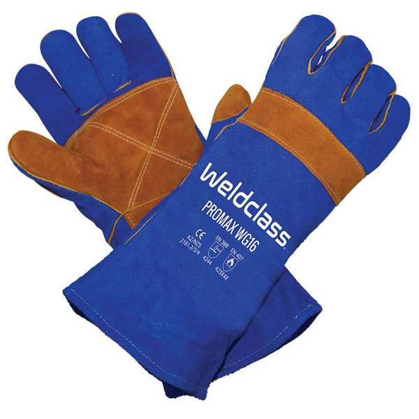 Weldclass Promax Blue Welding Gloves