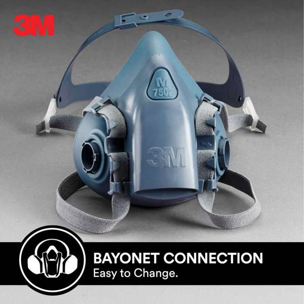 3M Cool Flow Painter Protection Face Mask
