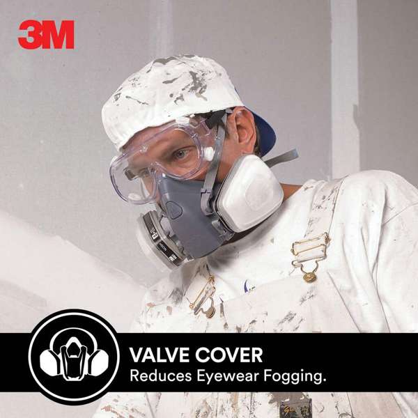 3M Cool Flow Painter Protection Face Mask