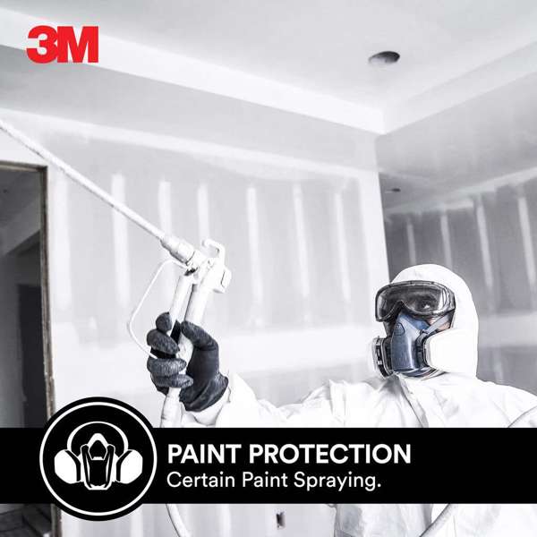 3M Cool Flow Painter Protection Face Mask