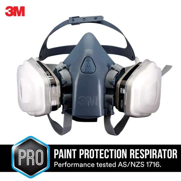 3M Cool Flow Painter Protection Face Mask
