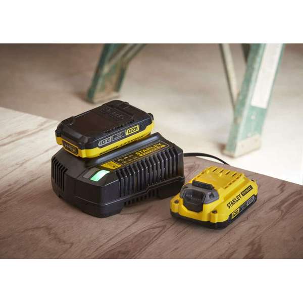 Stanley FatMax V20 2.0Ah Starter Kit SFMCB12D2-XE