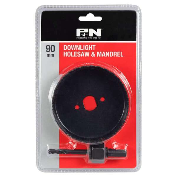 P&N Downlight Hole Saw & Mandrel Set - 2 Piece