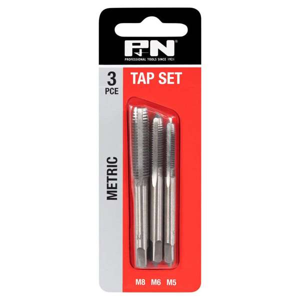 P&N Hand Tap Set Metric - 3 Piece