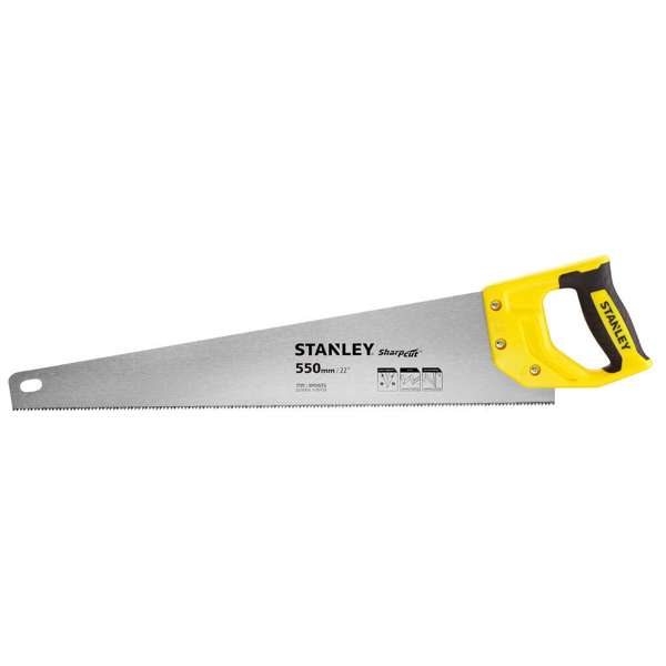 Stanley Sharp Cut Hand Saw 7TPI 550mm