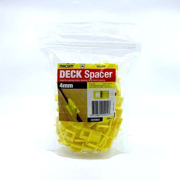 Macsim Deck Spacer Yellow 4mm