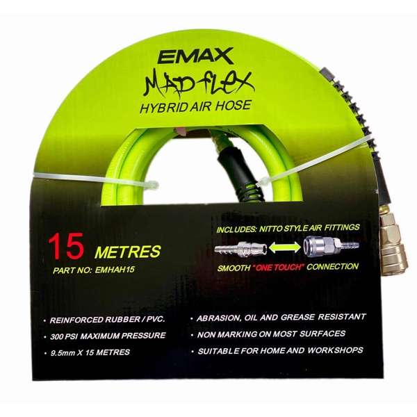 EMax Hybrid Trade Duty Air Hose 15m