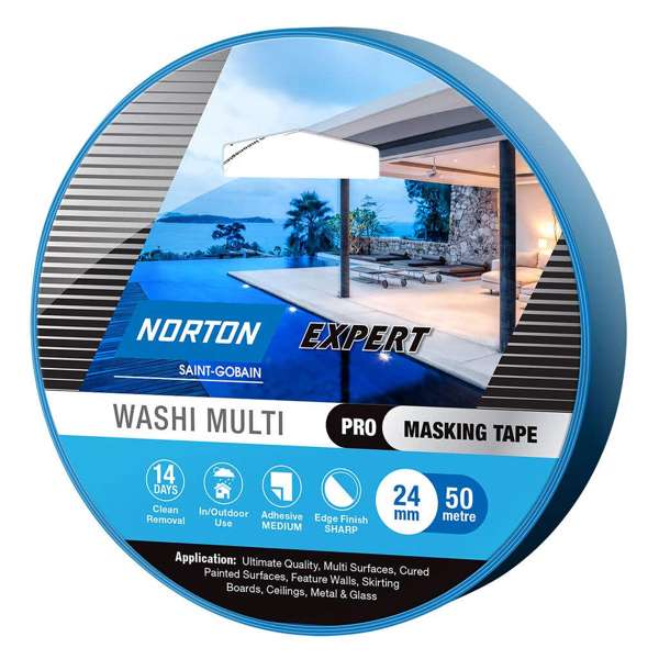 Norton Expert Masking Tape Washi Multi 24mm x 50m