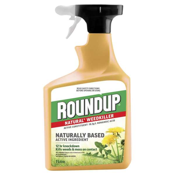 Roundup Natural Weed Killer Spray 1L