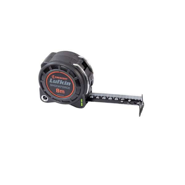 Crescent Lufkin Shockforce Nite Eye Tape Measure 8m x 30mm