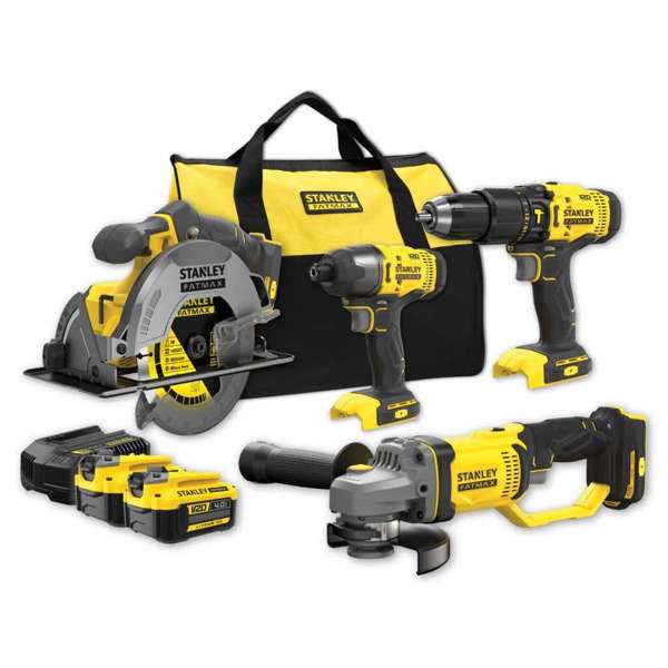 Stanley FatMax V20 18V Combo Kit - 4 Piece SFMCK469M2-XE