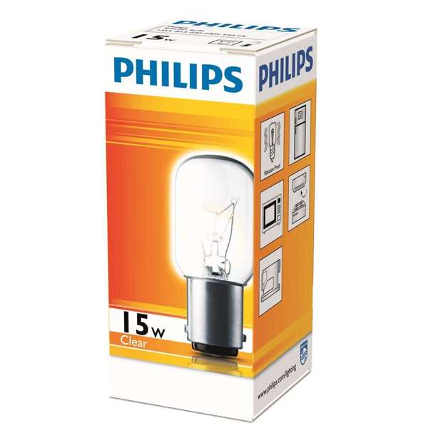 Philips Appliance Globe 15W SBS T22 Clear Pilot