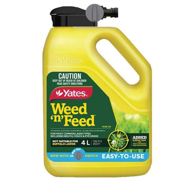 Yates Weed 'n' Feed Hose On 4L