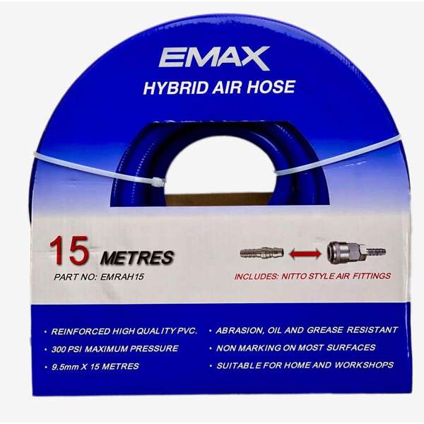 EMax Hybrid Air Hose 15m