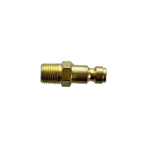 EMax Air Fitting Ryco Style Plug Male 1/4"