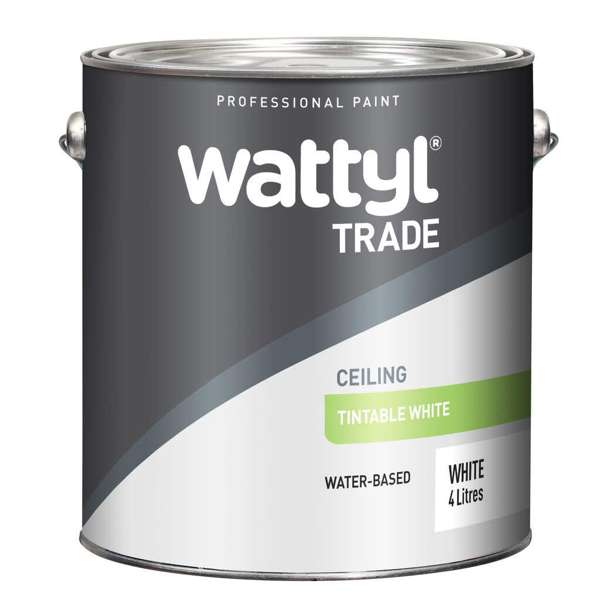 Wattyl Trade Ceiling Tintable White 4L