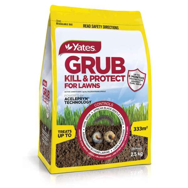 Yates Grub Kill & Protect for Lawns 2.5Kg