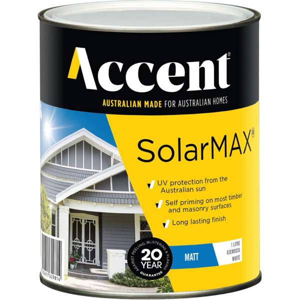 Accent SolarMAX Exterior Matt White