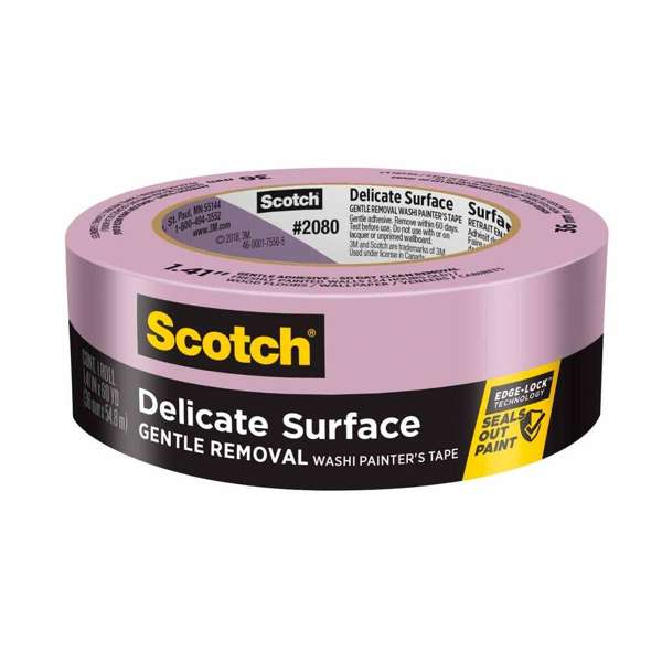 Scotch Painter's Tape Delicate Surfaces 36mm x 55m