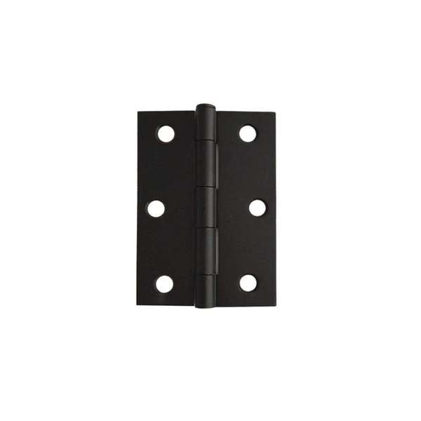 Trio Butt Hinge Light & Narrow Black 85 x 60 x 1.6mm