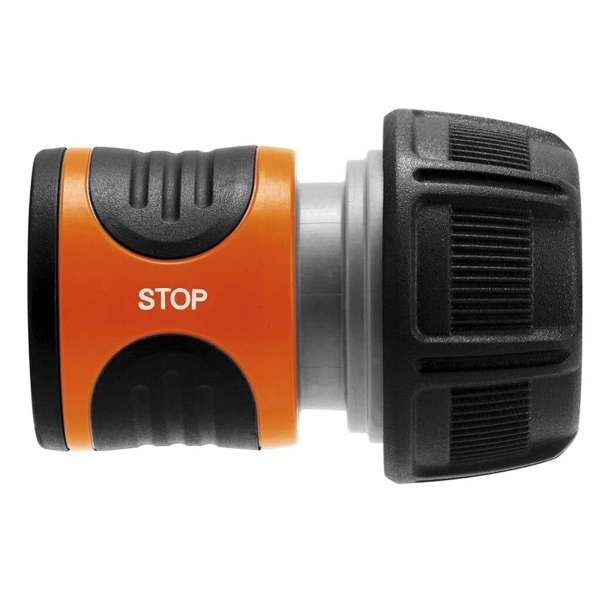 Gardena Hose Connector with Stop Valve 19mm