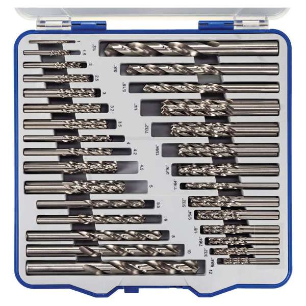 P&N Workshop Bright Drill Bit Set - 200 Piece